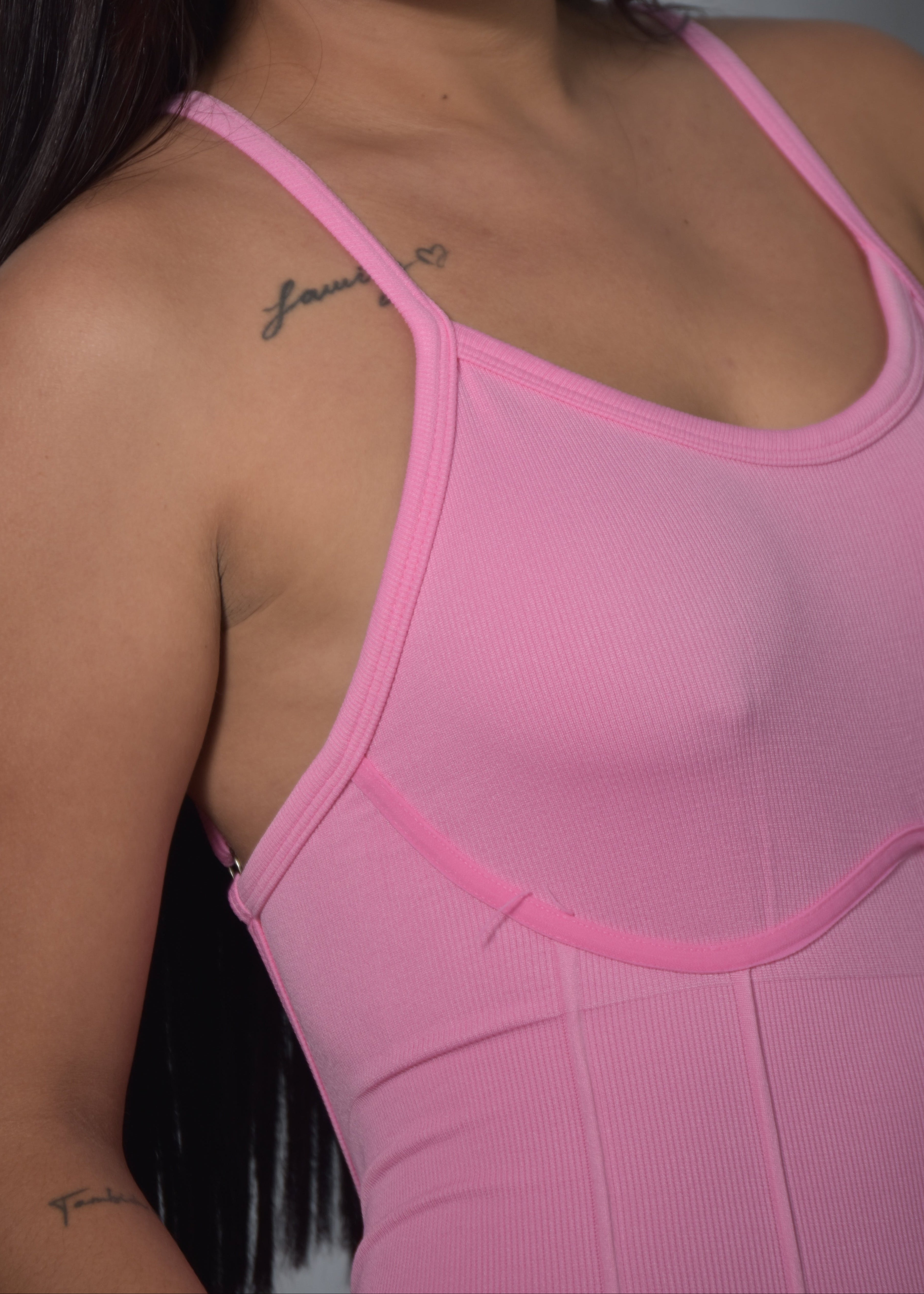Enterizo Largo Seamless Mujer