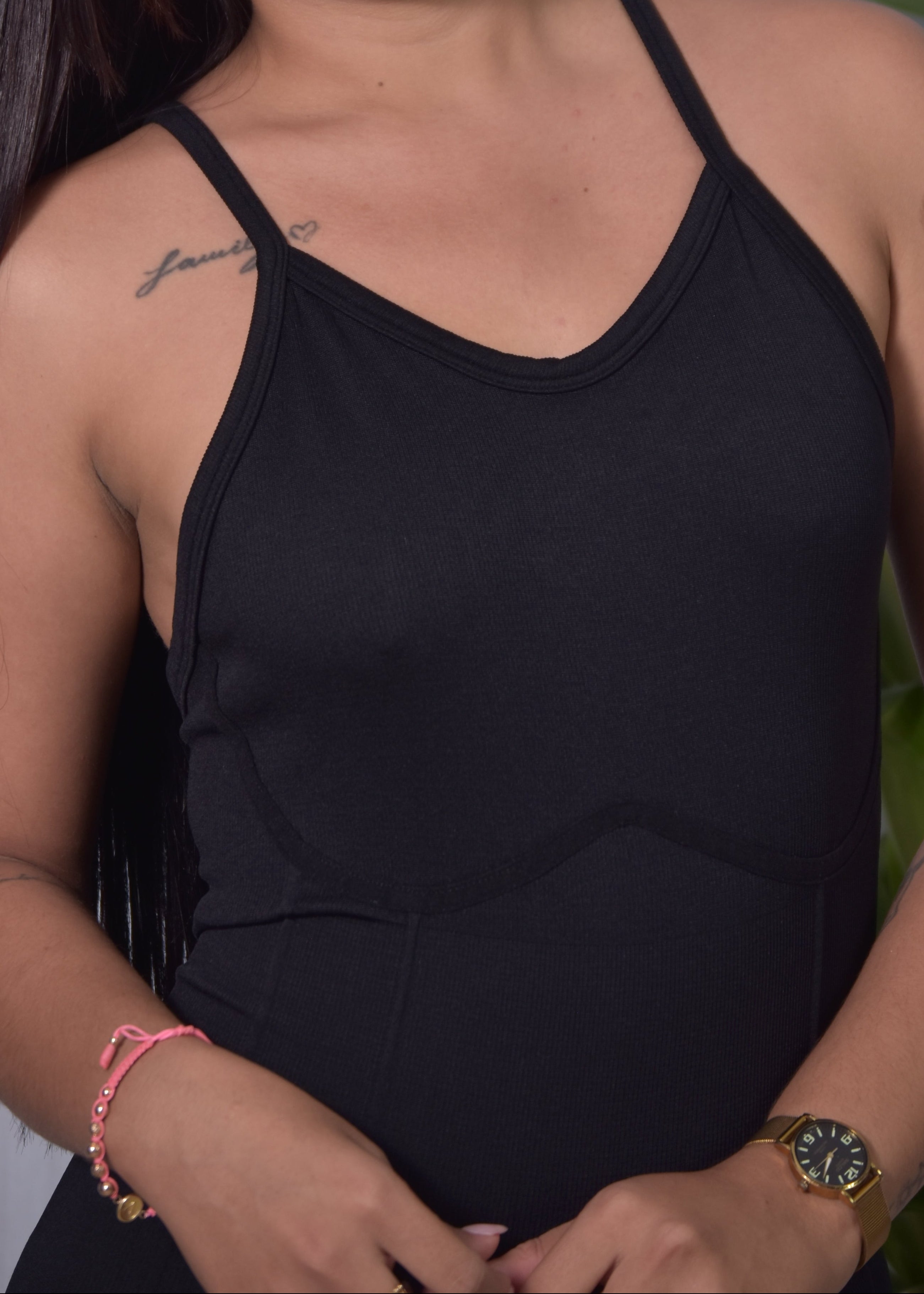 Enterizo Largo Seamless Mujer