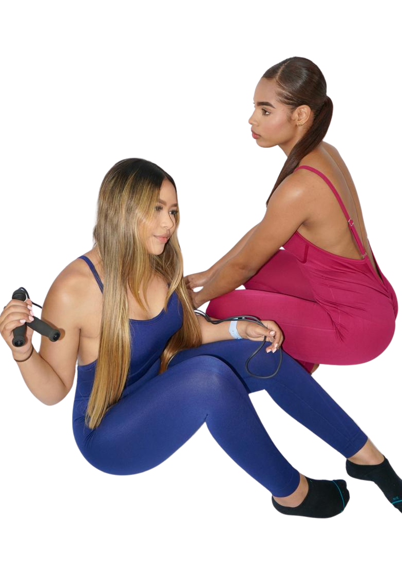 Enterizo Largo Seamless Mujer